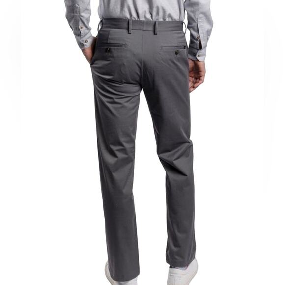Alton Lane Medium Gray Tailored Fit Mercantile Trousers Dress Pants Size 40R NEW - Picture 2 of 9